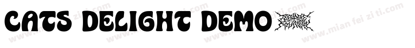Cats Delight DEMO字体转换